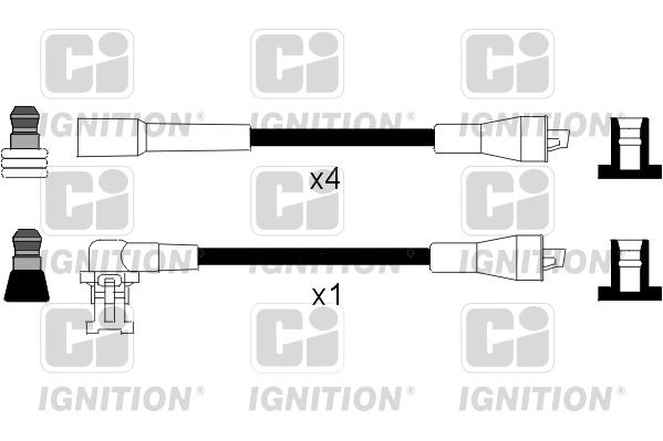 QUINTON HAZELL Комплект проводов зажигания XC800